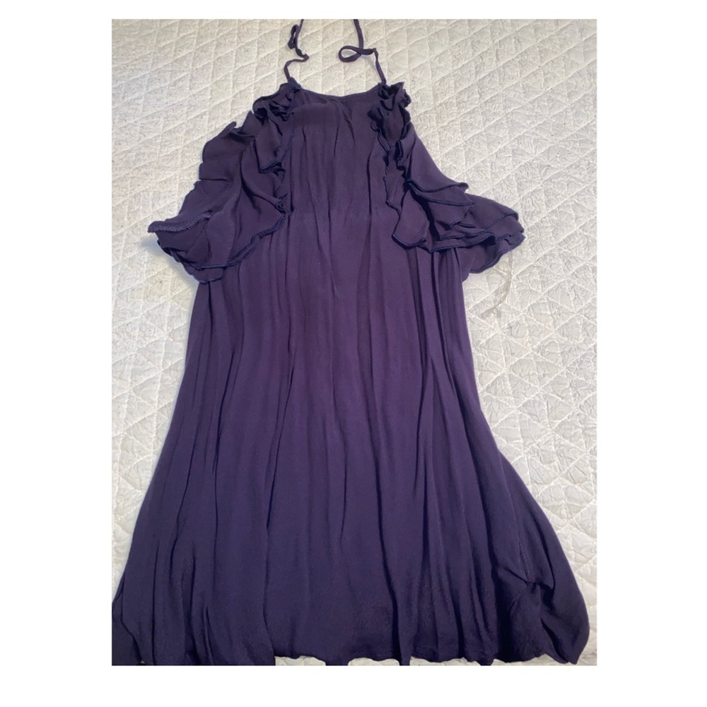 Halter Tied, Open Back Dress